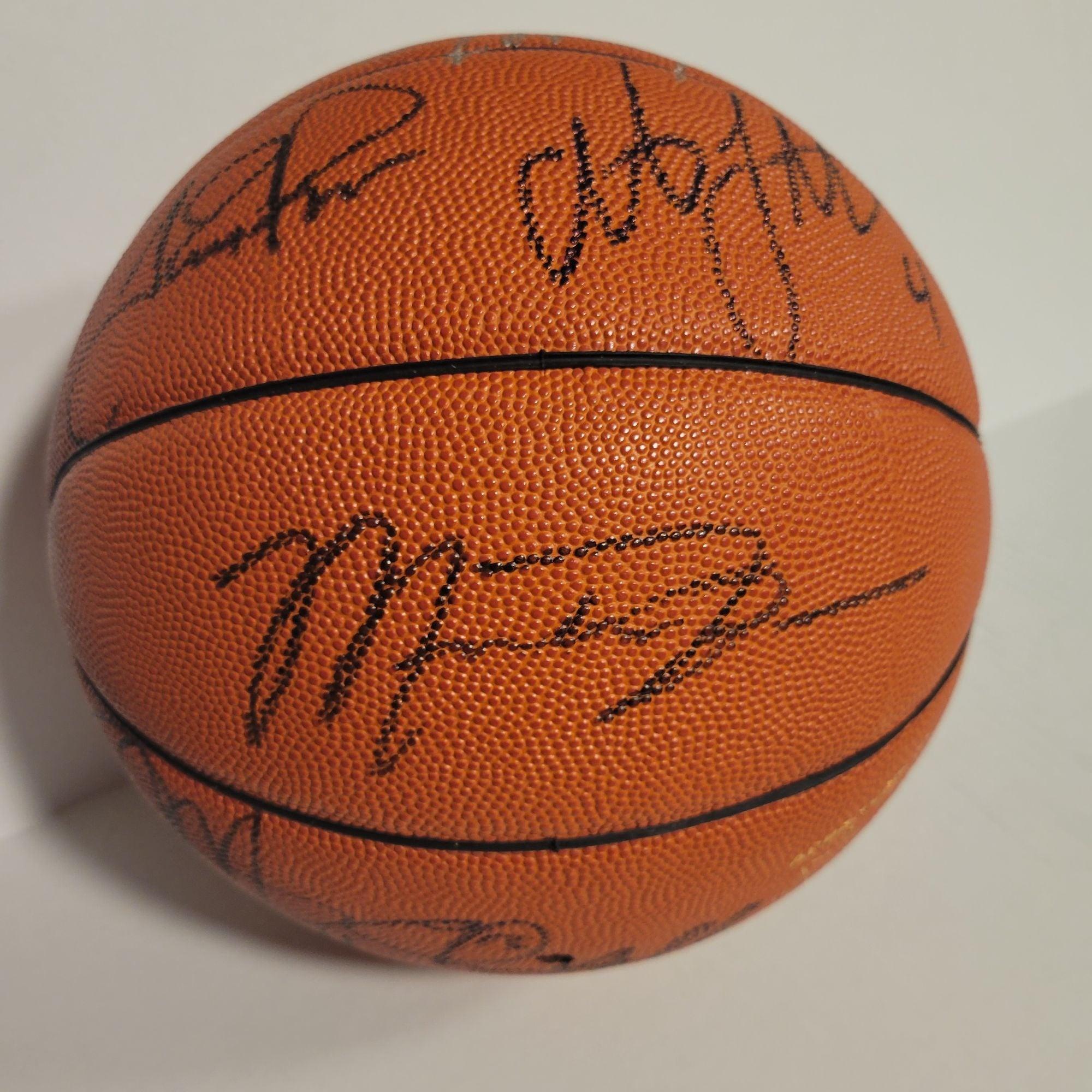 Signed Molten Basketball: Dream Team 1992 Olympic
