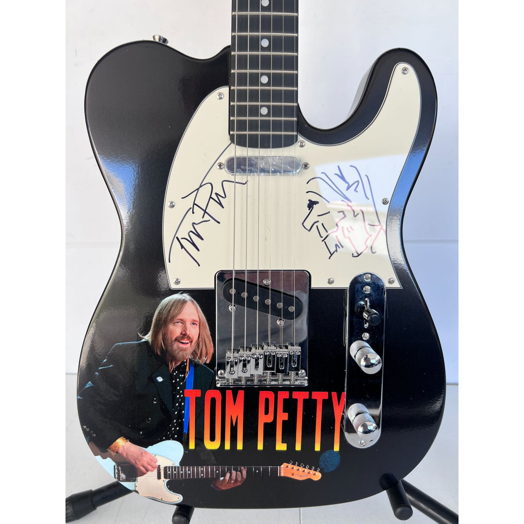 Tom Petty ONE OF A KIND full size telecaster electric guitar signed with proof & sketch (by Tom himself ).