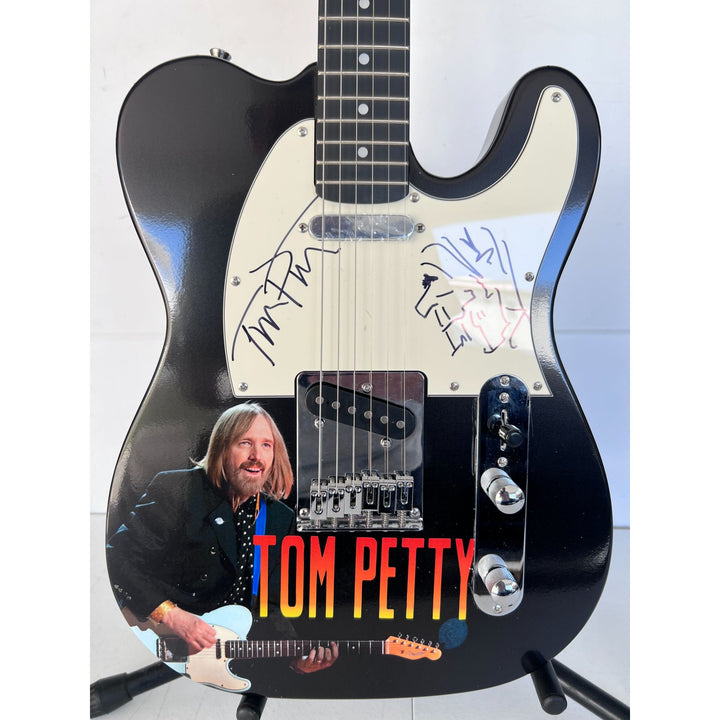 Tom Petty ONE OF A KIND full size telecaster electric guitar signed with proof & sketch (by Tom himself ).