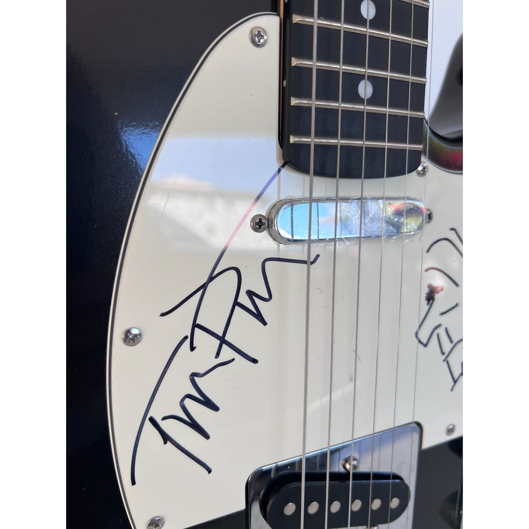 Tom Petty ONE OF A KIND full size telecaster electric guitar signed with proof & sketch (by Tom himself ).