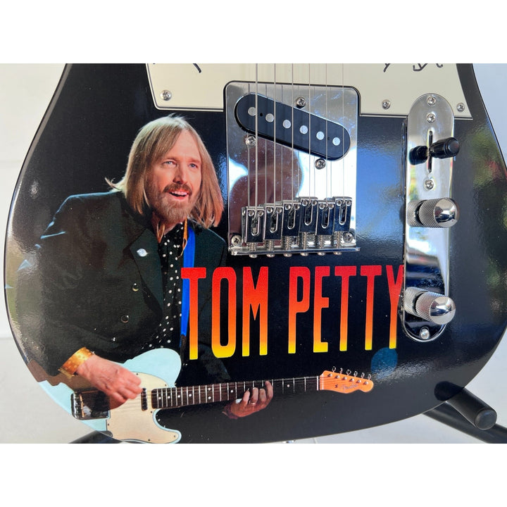Tom Petty ONE OF A KIND full size telecaster electric guitar signed with proof & sketch (by Tom himself ).