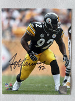 Load image into Gallery viewer, James Harrison Pittsburgh Steelers 8x10 photo signed
