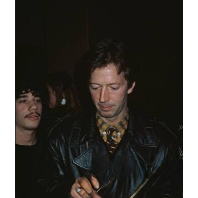 Eric Clapton Vintage autograph book page signed with proof