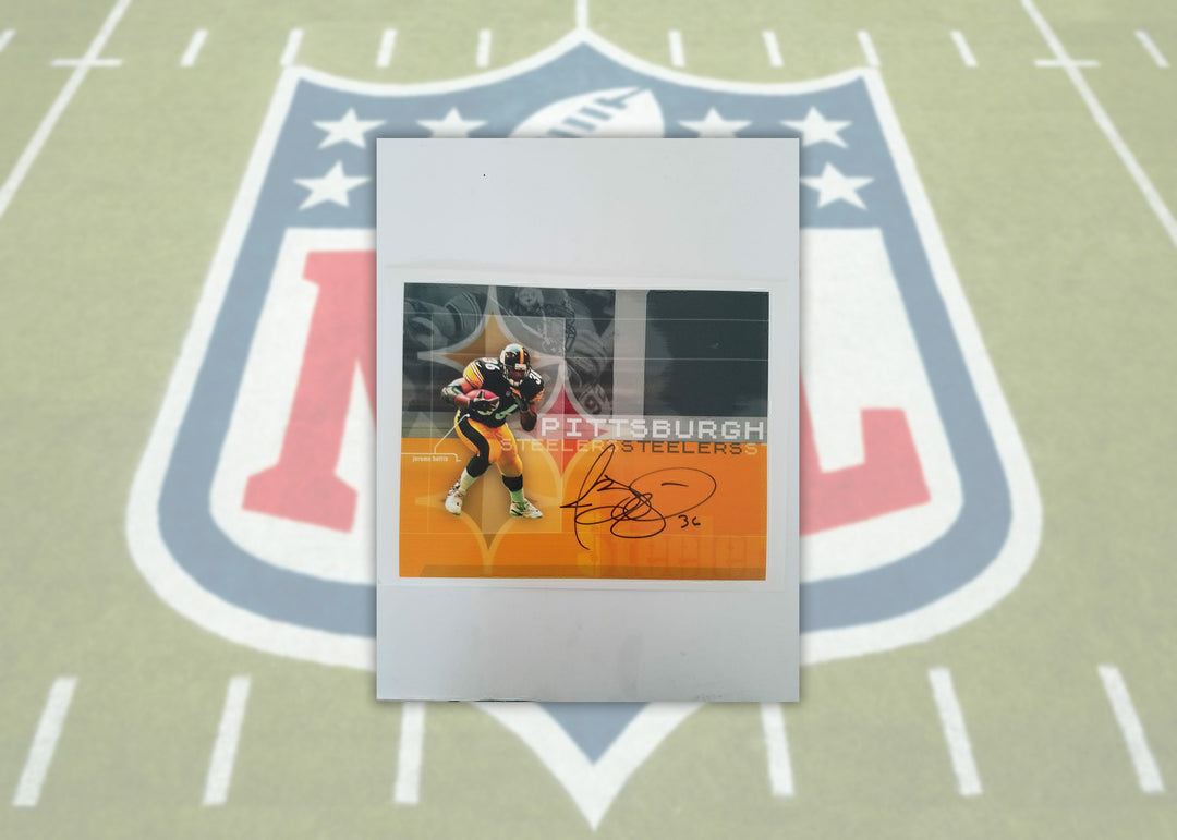 Jerome Bettis Pittsburgh Steelers Hall of Famer 8x10 photo signed with proof