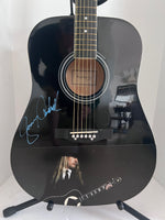 Load image into Gallery viewer, Jerry Cantrell Alice in Chains one-of-a-kind full size acoustic guitar signed with proof
