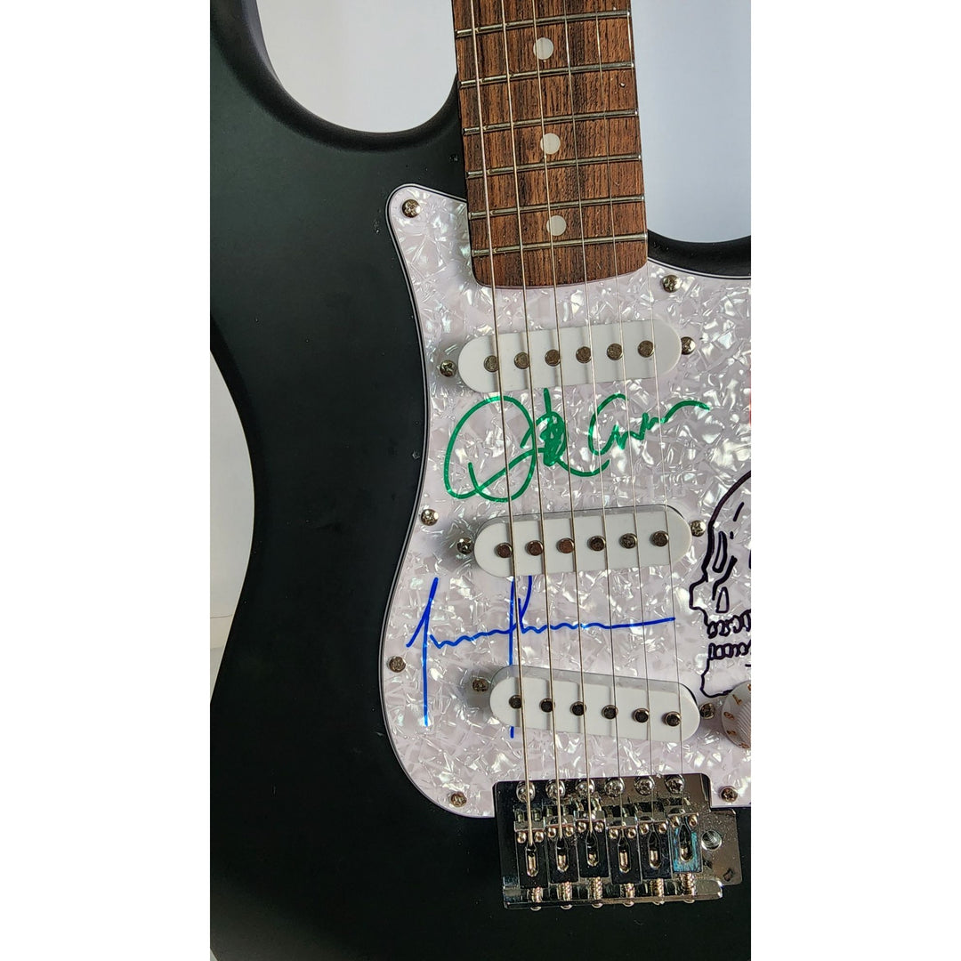 Tool Maynard James Keenan Danny Carey, Justin Chancellor, Adam Jones Fender Stratocaster electric guitar signed with proof