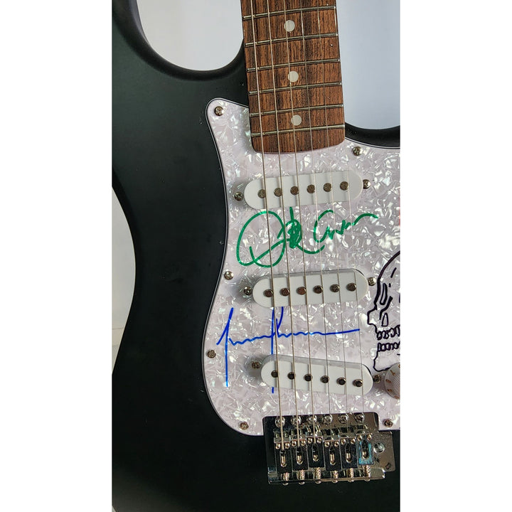 Tool Maynard James Keenan Danny Carey, Justin Chancellor, Adam Jones Fender Stratocaster electric guitar signed with proof