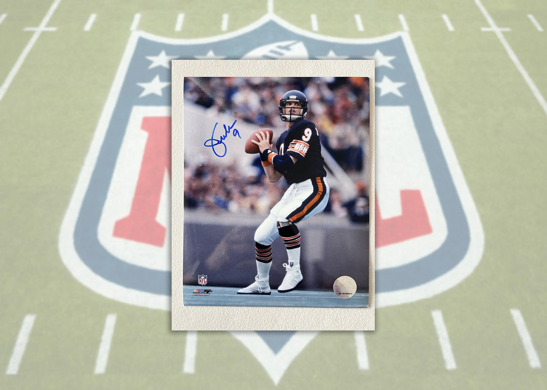 Jim McMahon Chicago Bears 8x10 photo signed