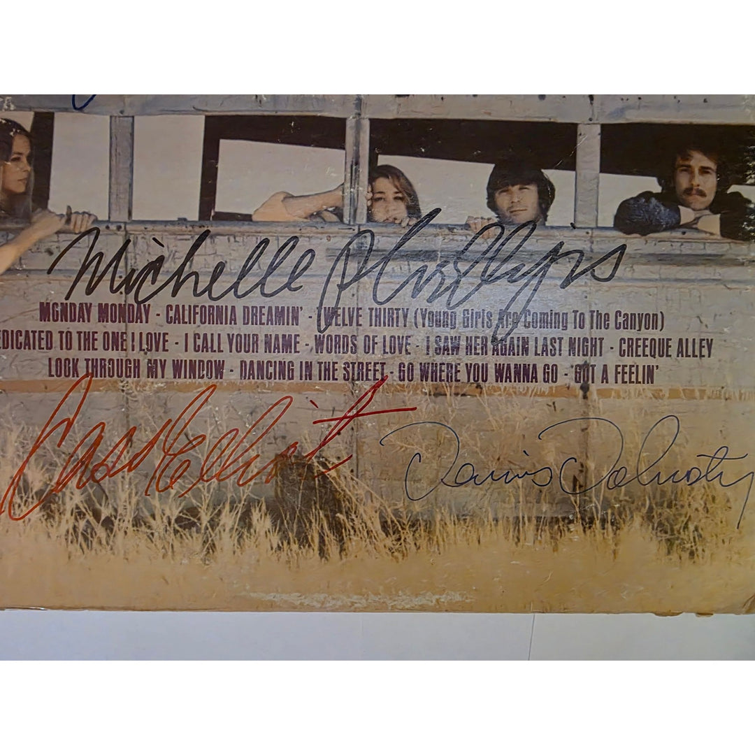 The Mamas & The Papas "Farewell to the First Golden Era" original album LP signed.