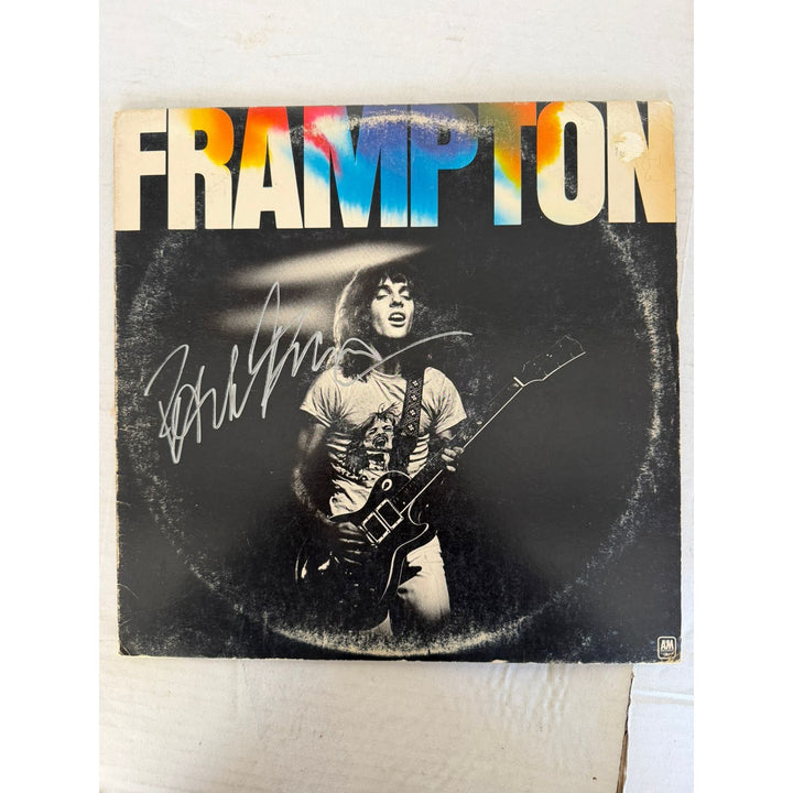 Peter Frampton "Frampton" LP signed with proof.