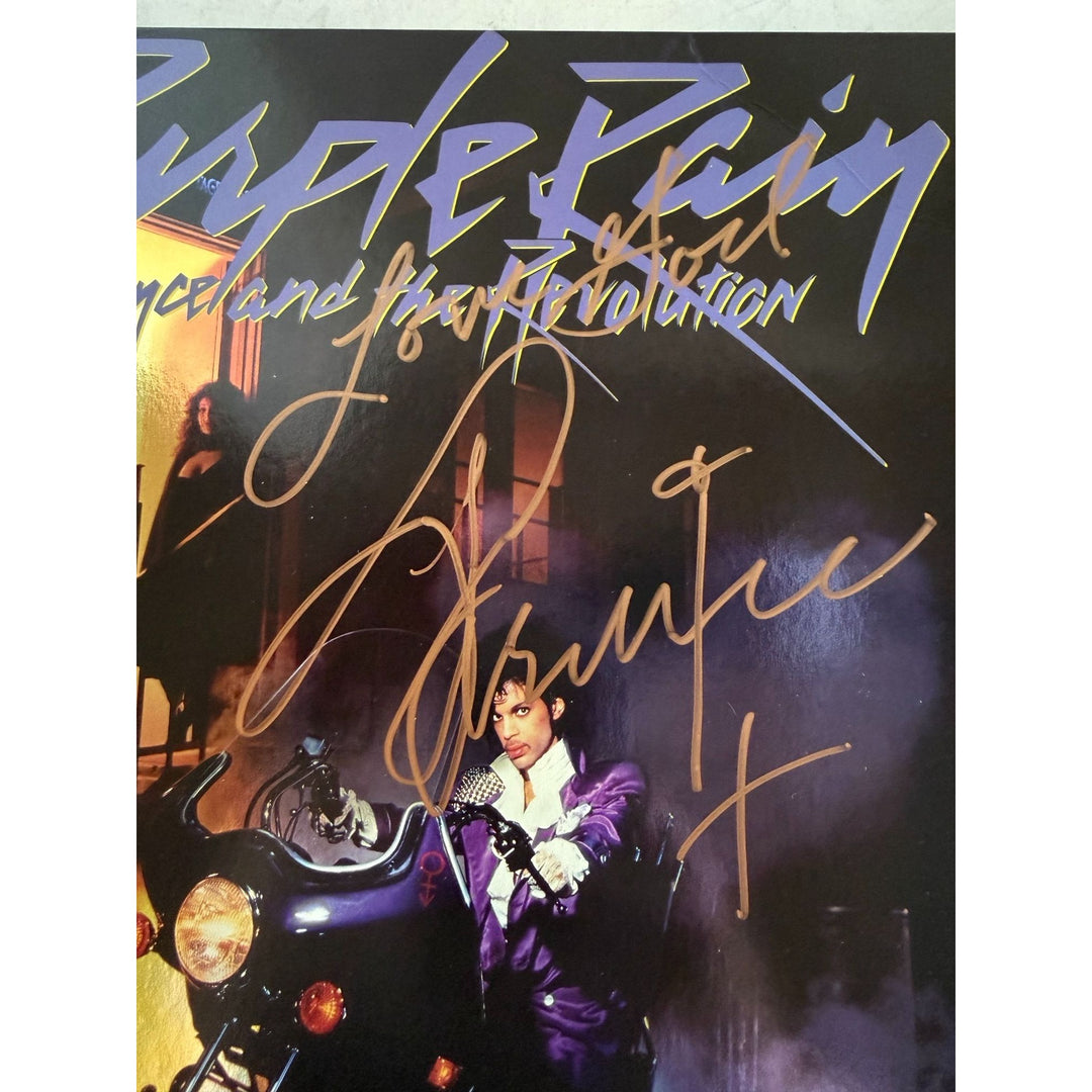 Prince Rogers Nelson Purple Rain 1984 original Lp signed