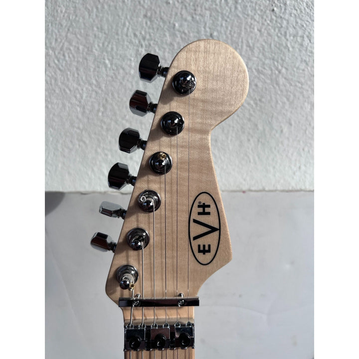 Eddie Van Halen authentic Frankenstein guitar signed with proof (just like the one and only Eddie Van Halen played and made famous).