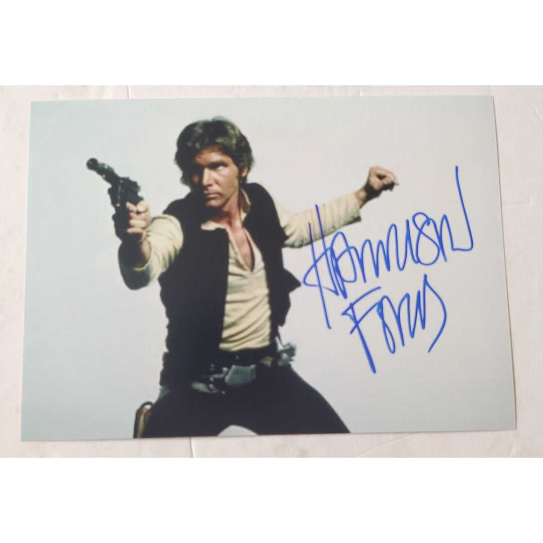 Harrison Ford, "Han Solo", Star Wars, 5x7 photo, signed with proof