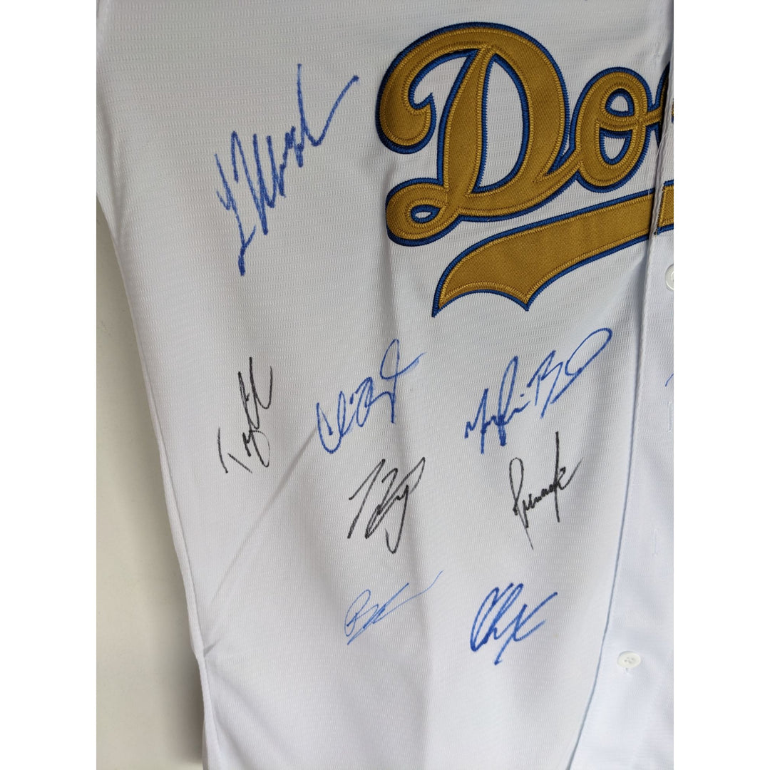 Los Angeles Dodgers 2024 World Series champs Freddie Freeman MLB Nike M game model jersey signed with proof