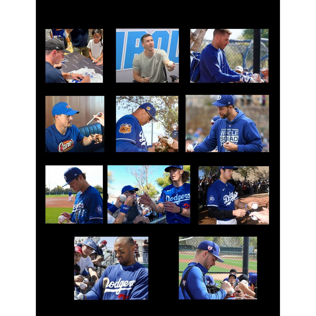 Los Angeles Dodgers 2024 World Series champs Freddie Freeman MLB Nike M game model jersey signed with proof