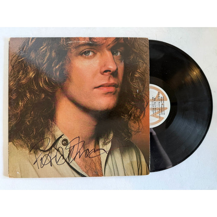 Peter Frampton original lp signed with proof