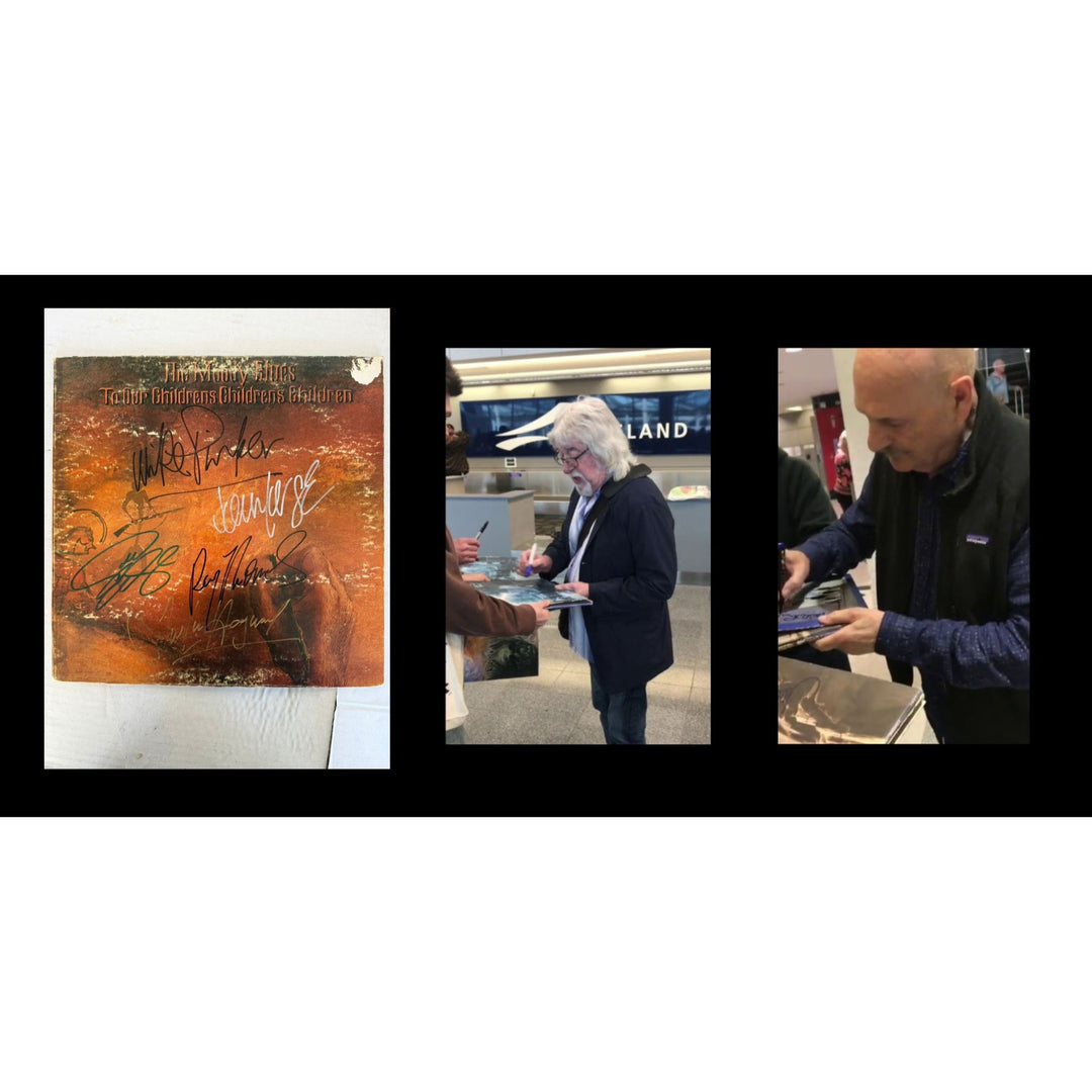The Moody Blues "To Our Children’s Children’s Children" LP signed with proof.