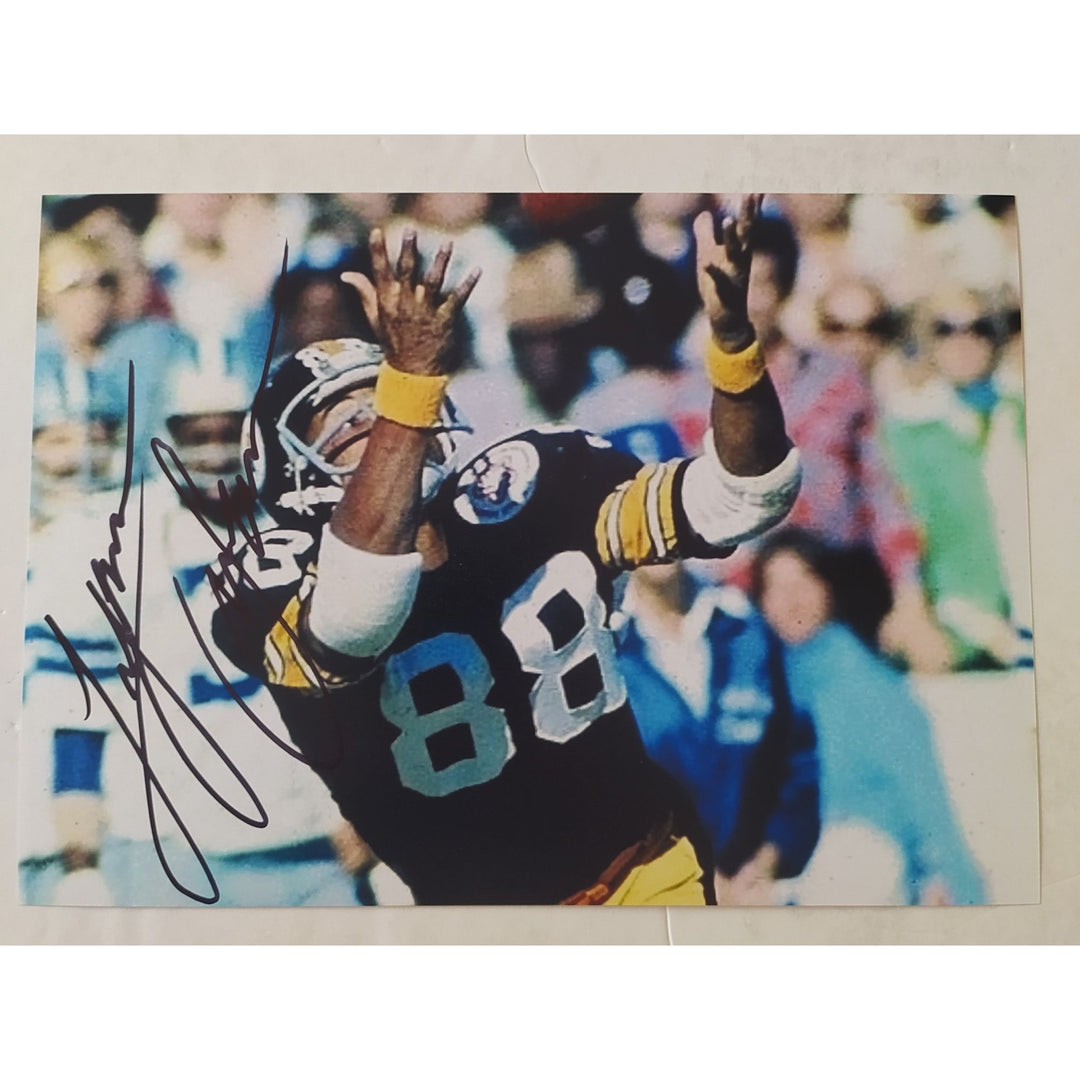 Lynn Swann, Pittsburgh, Steelers, Hall of Famers, 5x7 photo, signed