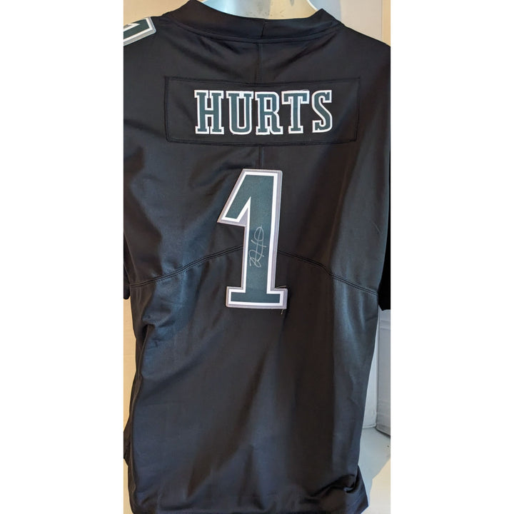 Jalen Hurts Philadelphia Eagles Nike size xl game model jersey signed with proof