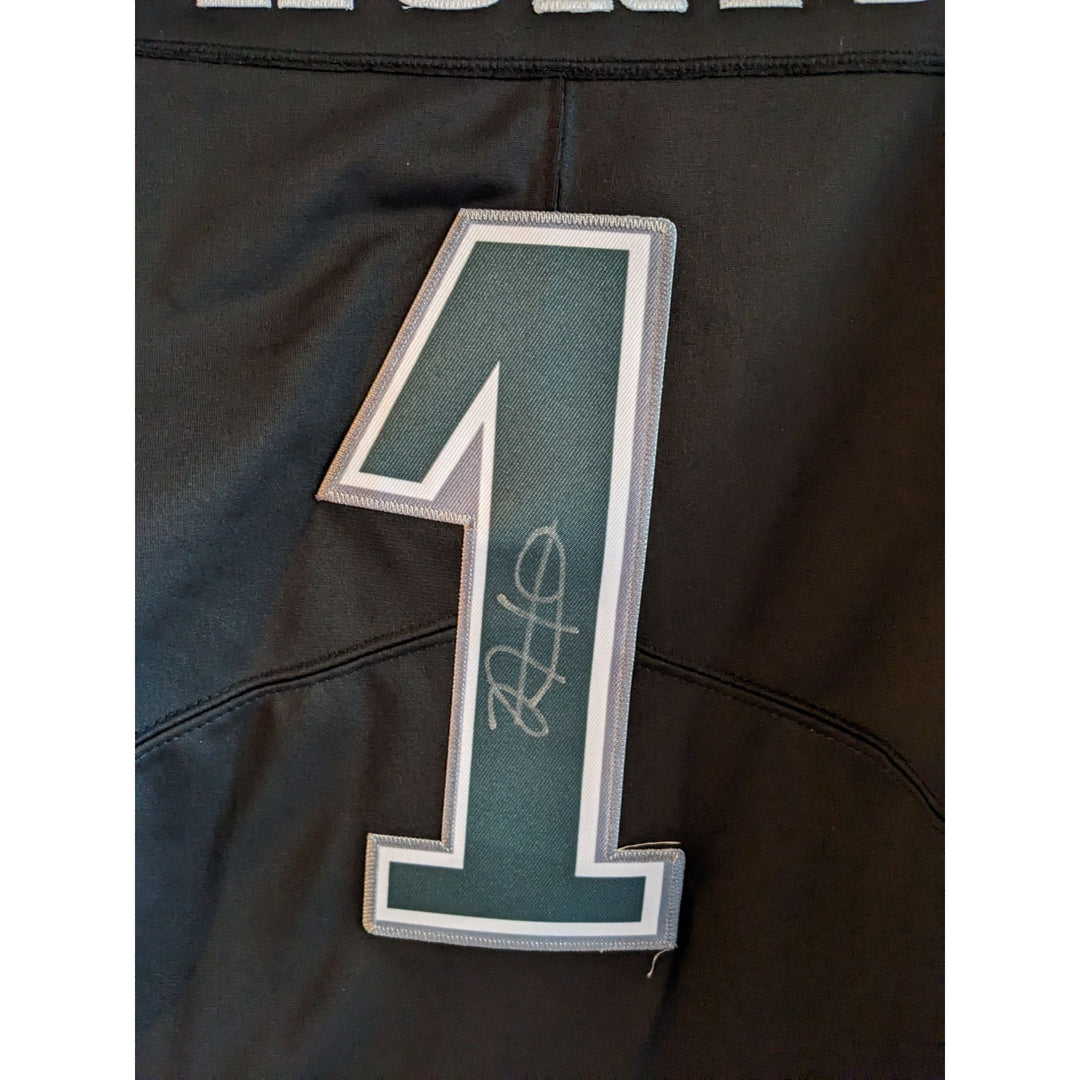 Jalen Hurts Philadelphia Eagles Nike size xl game model jersey signed with proof
