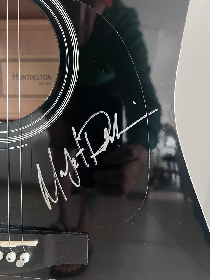 Ken and Barbie-Ryan Gosling, Margot Robbie one-of-a-kind full size acoustic guitar signed with proof