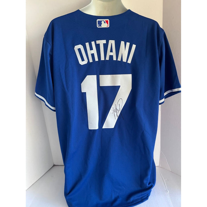 Shohei Ohtani Los Angeles Dodgers Nike size xl game model jersey signed with proof