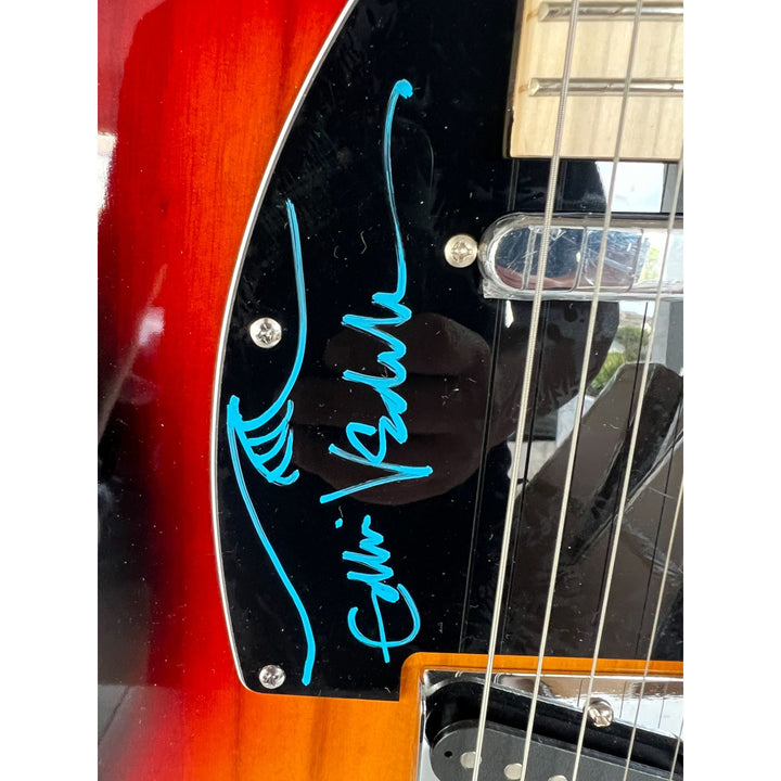 Eddie Vedder Pearl Jam Chris Cornell Sound Garden full size Telecaster electric guitar signed with proof.