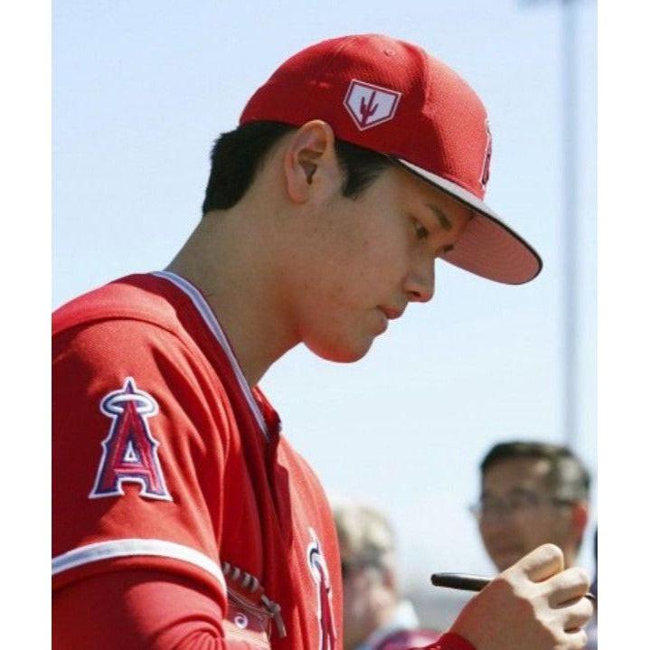 Shohei Ohtani Los Angeles Dodgers Rawlings MLB game model bat extremely rare signed in English and Japanese with proof
