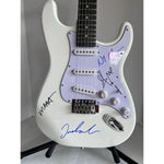 Load image into Gallery viewer, Arctic Monkeys Stratocaster electric guitar signed with proof
