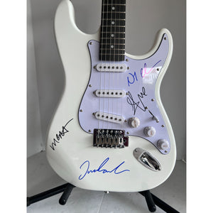 Arctic Monkeys Stratocaster electric guitar signed with proof