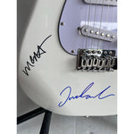 Load image into Gallery viewer, Arctic Monkeys Stratocaster electric guitar signed with proof
