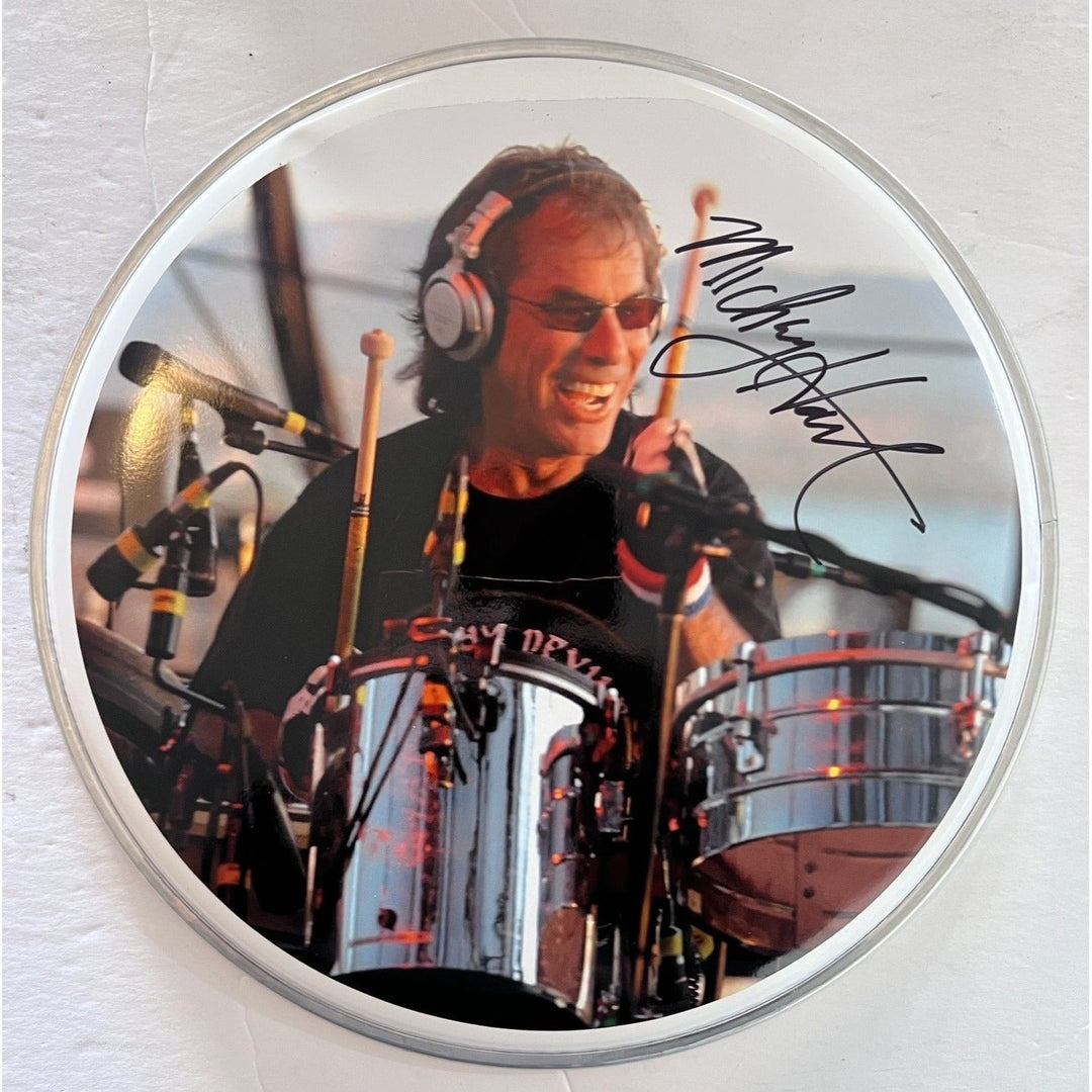 Mickey Hart of grateful dead 10-in one-of-a-kind drumhead signed Awesome Artifacts