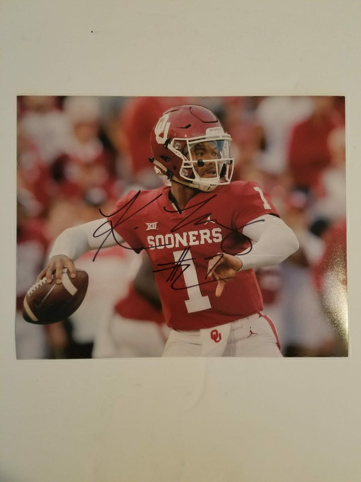 Kyler Murray Oklahoma Sooners 8x10 photo signed with proof