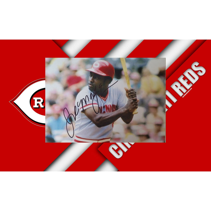 Joe Morgan, Cincinnati, Reds, "The Big Red Machine" MLB, 5x7, photo, signed, with proof