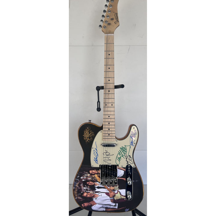 Mark Knopfler Dire Straits Telecaster electric guitar signed with proof.
