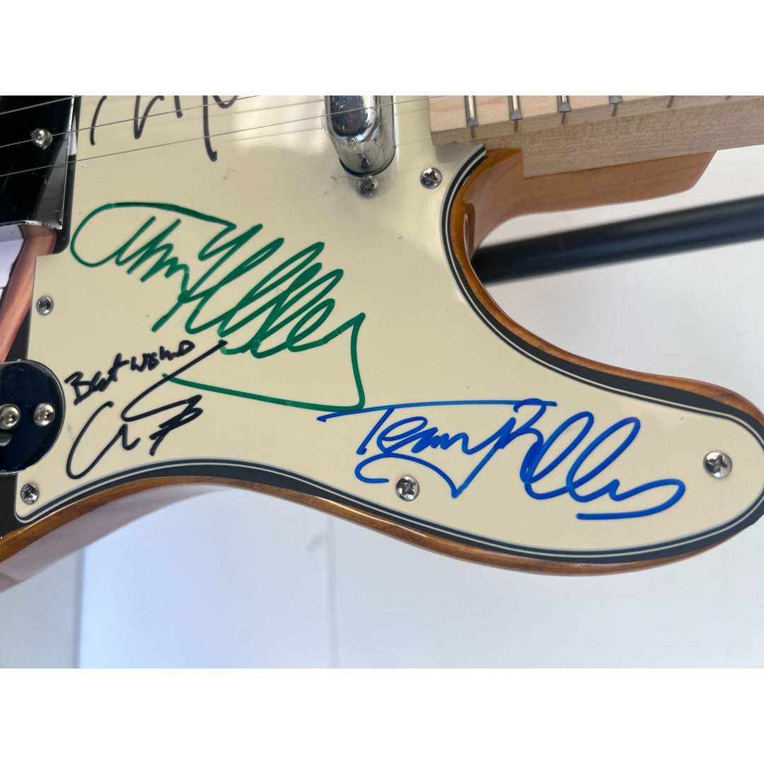 Mark Knopfler Dire Straits Telecaster electric guitar signed with proof.