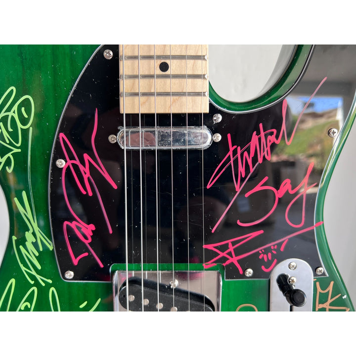 Deftones, Korn, Tool. Limp Bizkit & System of the Down electric guitar signed with proof