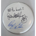 Load image into Gallery viewer, The Beatles Ringo Starr and Paul McCartney drumhead signed with proof
