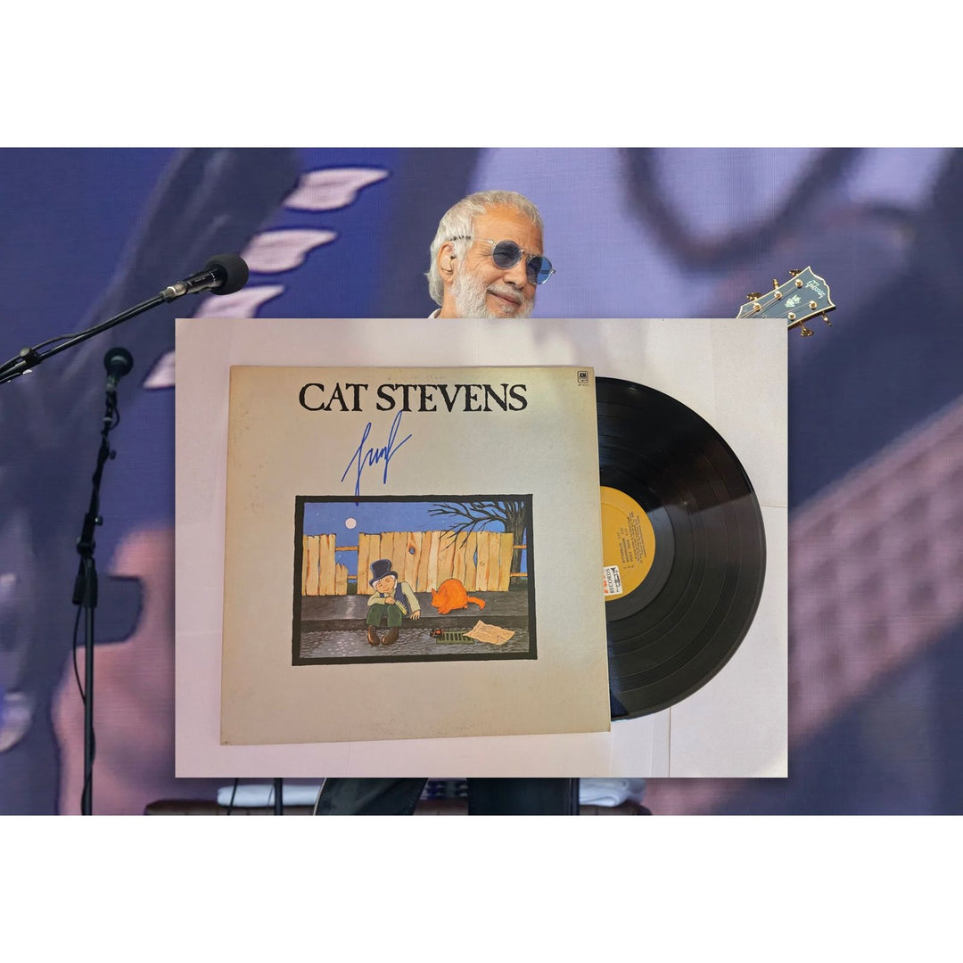 Cat Stevens "Teaser and the Firecat" LP signed with proof.