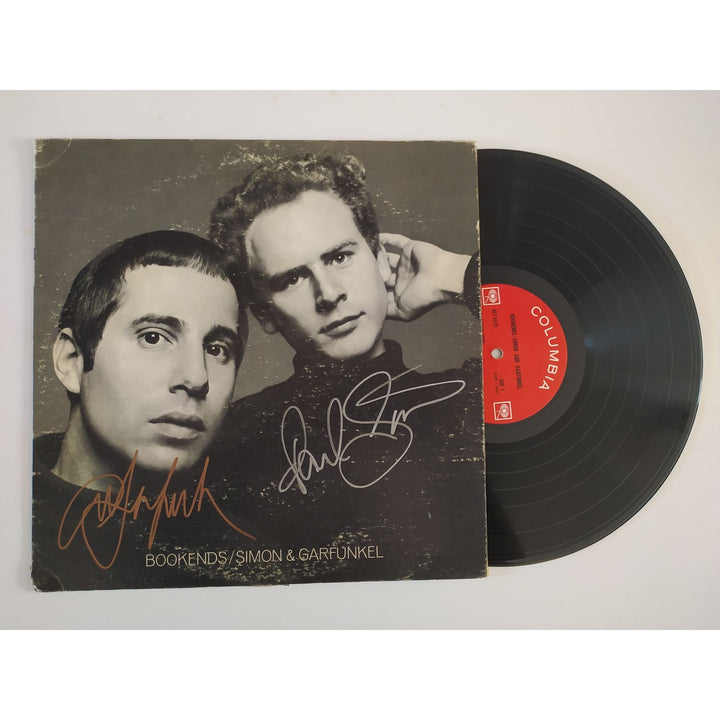 Art Garfunkel, Paul Simon "BookEnds" original LP signed with proof