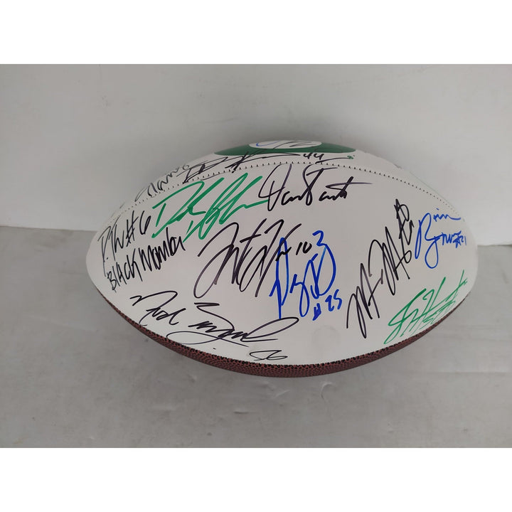 Oregon Ducks Dan Fouts Justin Herbert Bo Nix 20 plus all-time greats football signed with proof Awesome Artifacts