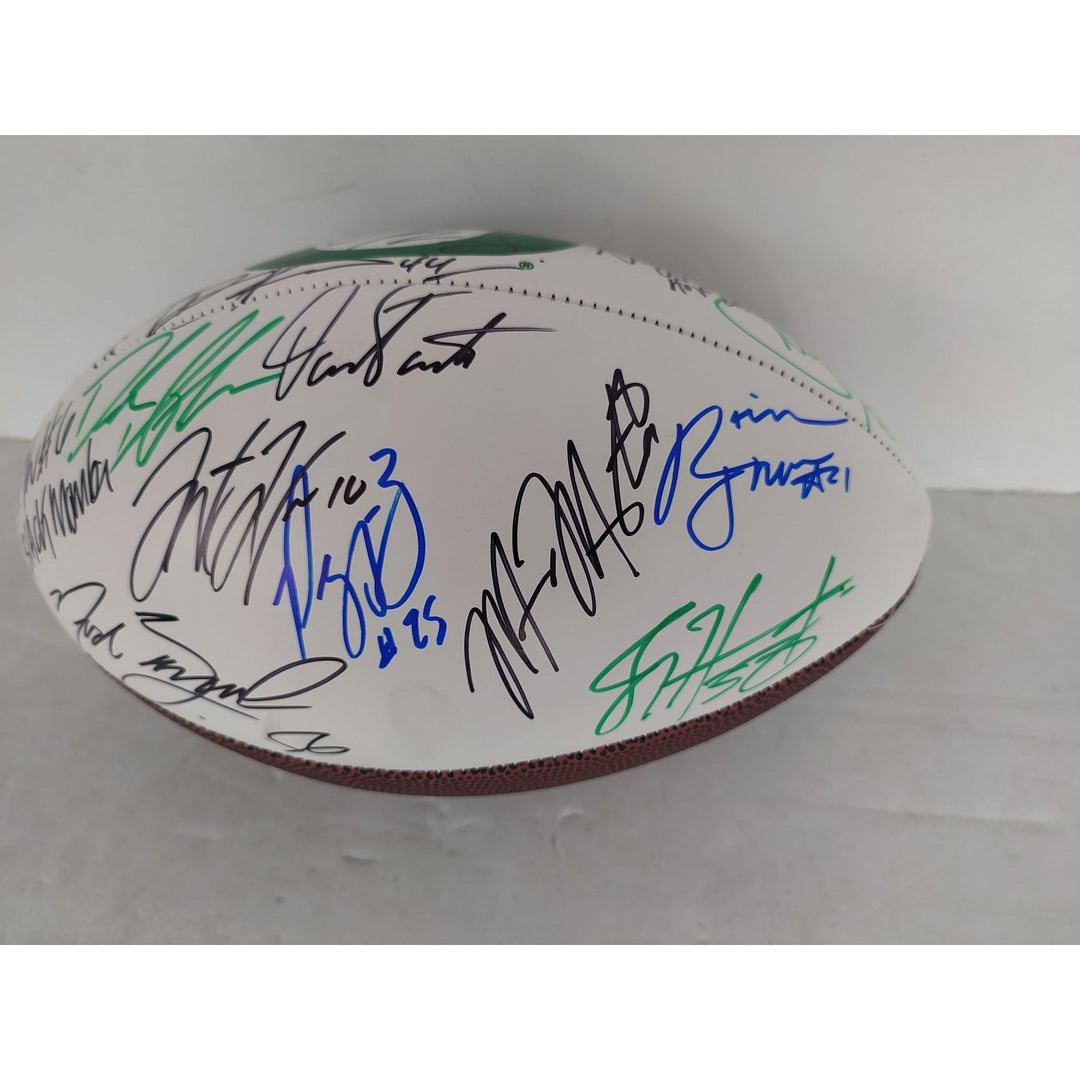 Oregon Ducks Dan Fouts Justin Herbert Bo Nix 20 plus all-time greats football signed with proof Awesome Artifacts