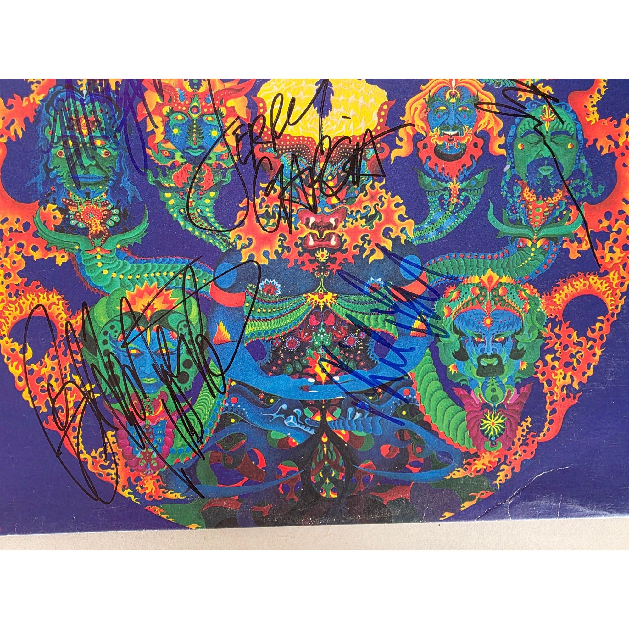 The Grateful Dead ''Anthem of the Sun'' LP signed with proof