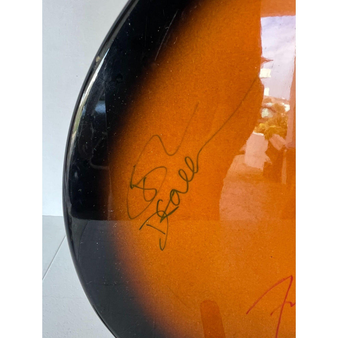 Freddie Mercury, Brian May, Roger Taylor, John Deacon Queen one-of-a kind vintage full size Epiphone Les Paul electric guitar signed