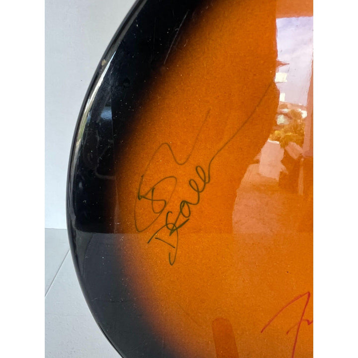 Freddie Mercury, Brian May, Roger Taylor, John Deacon Queen one-of-a kind vintage full size Epiphone Les Paul electric guitar signed