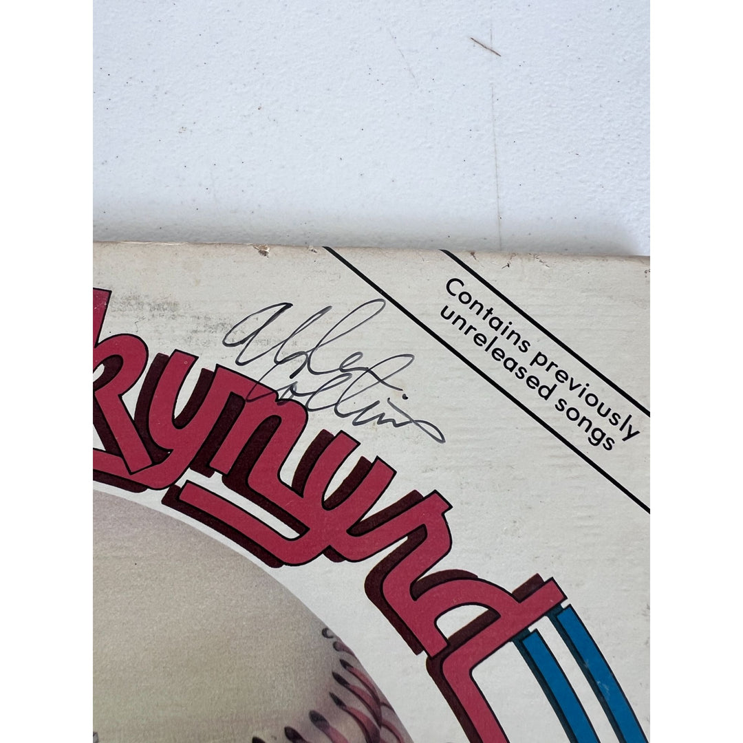 Lynyrd Skynyrd 1982 original lp " Best of the rest" signed Artimus Pyle, Ed King, Billy Powell, Leon Wilkenson, Garry Rossington, Allen Coll.