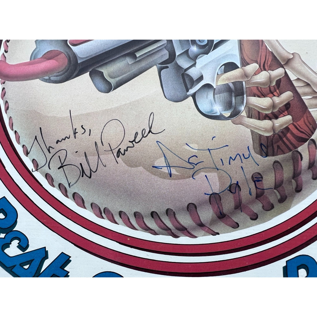 Lynyrd Skynyrd 1982 original lp " Best of the rest" signed Artimus Pyle, Ed King, Billy Powell, Leon Wilkenson, Garry Rossington, Allen Coll.