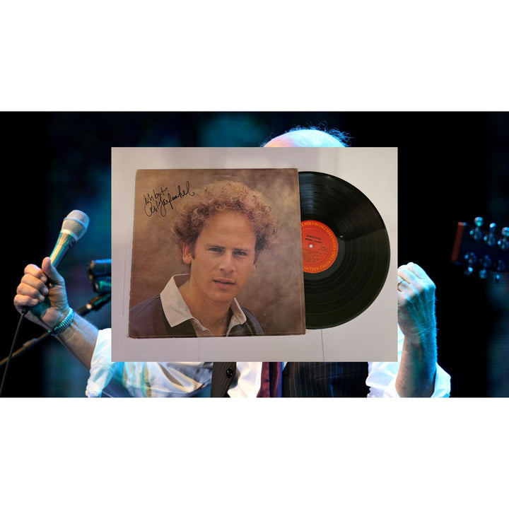 Art Garfunkel "Angel Clare" LP signed with proof.
