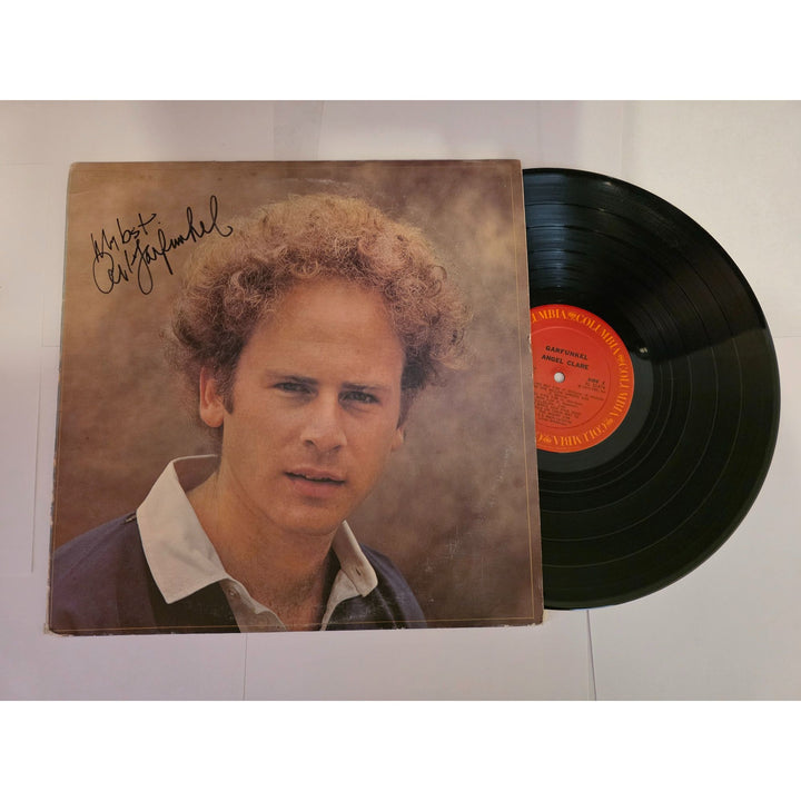 Art Garfunkel "Angel Clare" LP signed with proof.