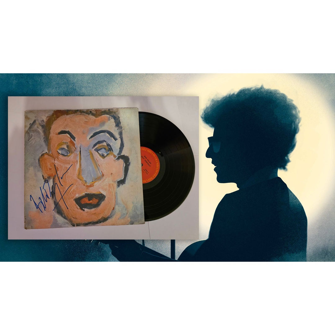 Bob Dylan "Self Portrait" LP signed with proof.